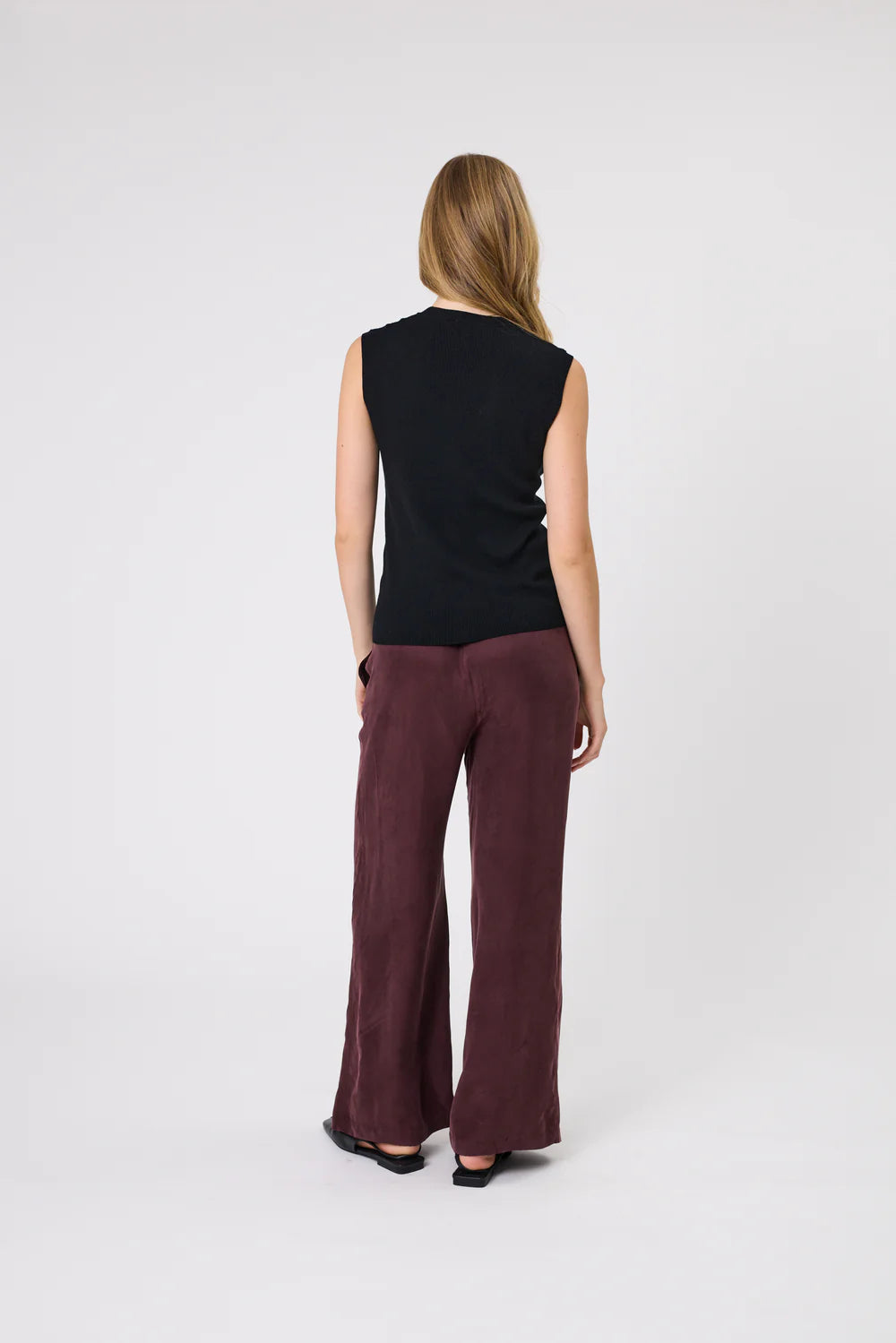 Marlow - Encore Knit Vest - Black