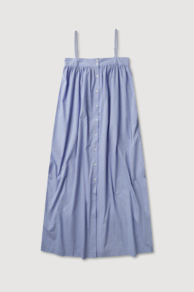 Assembly Label - Erina Stripe Maxi Dress - Blue/White Stripe