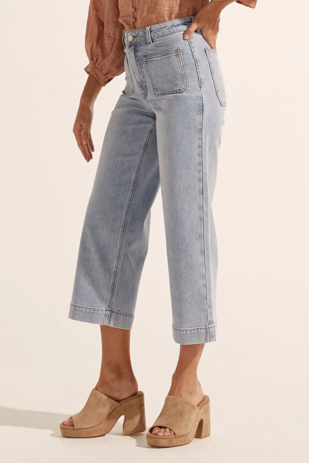 Zoe Kratzmann - Establish Jean - Light Wash