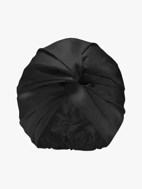 Slip - Pure Silk Turban - Black