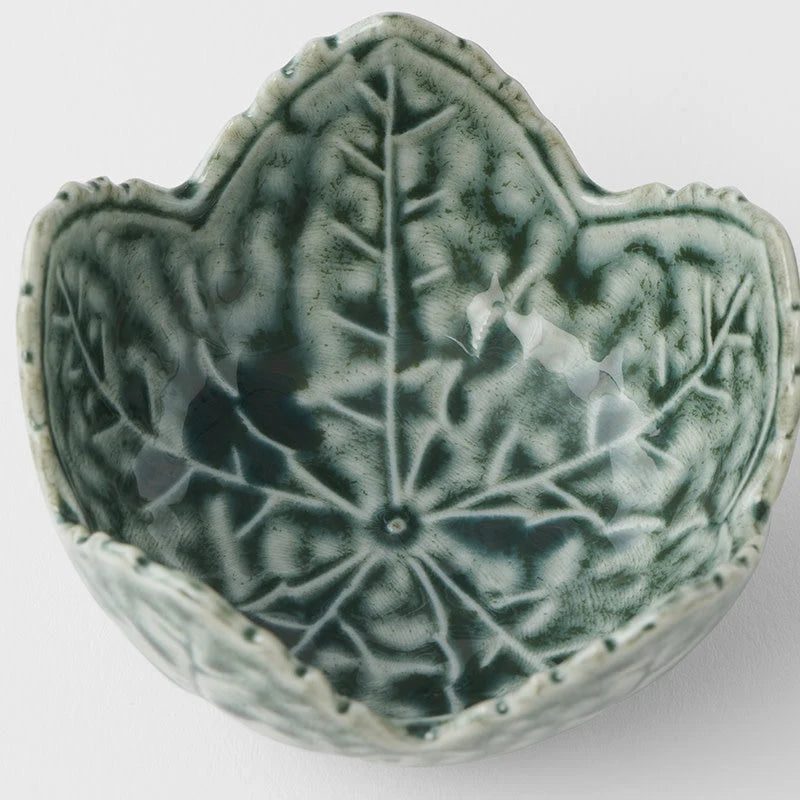 NAIBU - GREEN LEAF SAUCE DISH