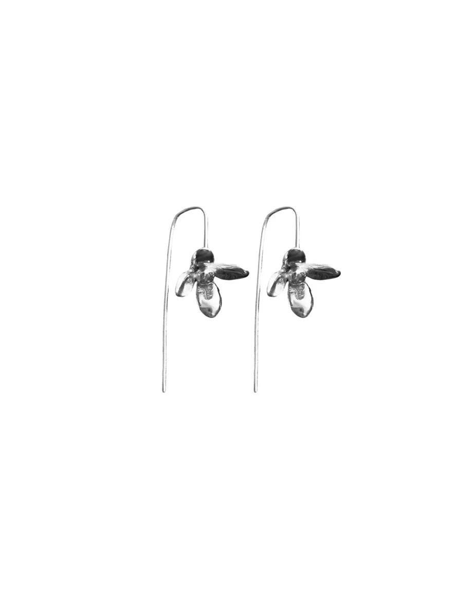 Rachel Stichbury - Dew Drop Earrings - Silver