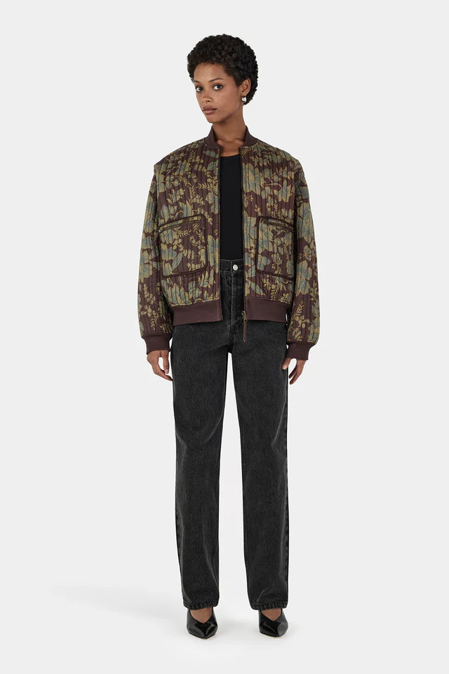Hansen & Gretel - Jai Reversable Quilted Bomber
