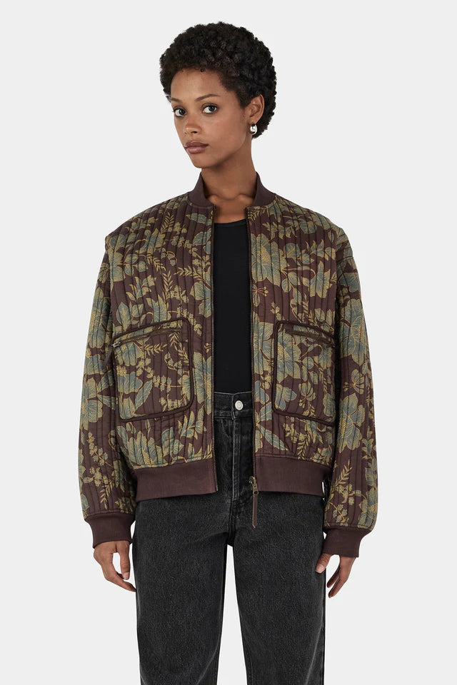 Hansen & Gretel - Jai Reversable Quilted Bomber