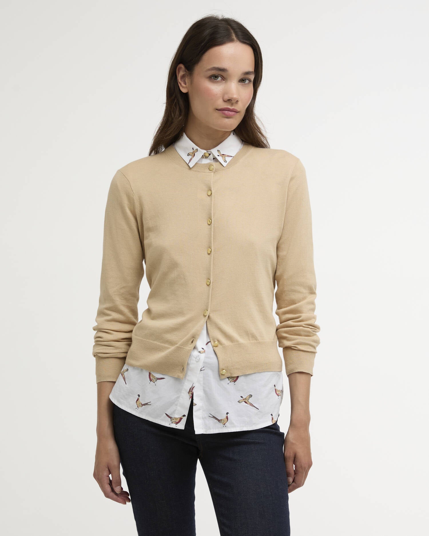 Barbour - Wisteria Knitted Cardigan - Safari