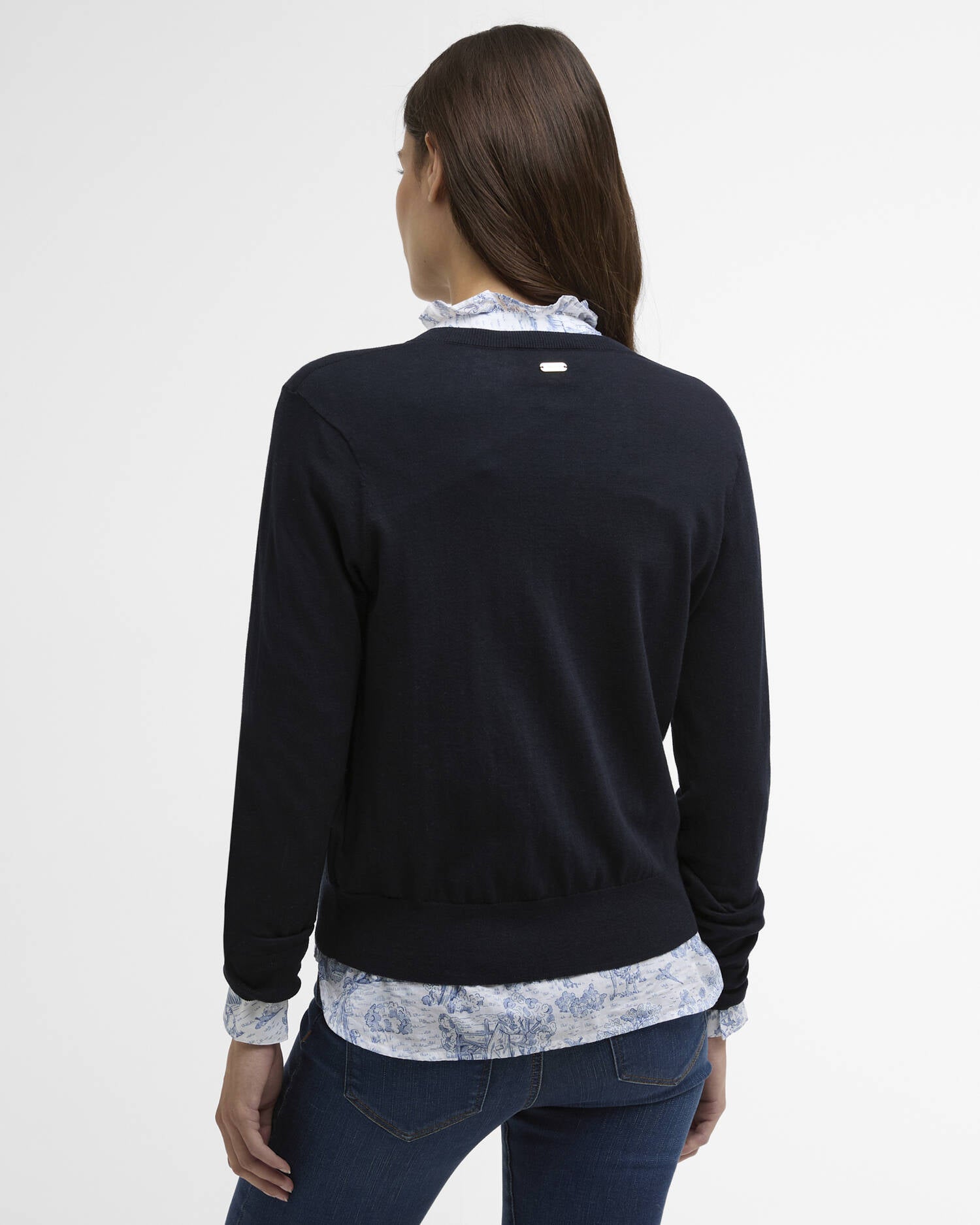 Barbour - Wisteria Knitted Cardigan - Navy