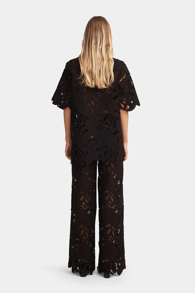 Hansen & Gretel - Lotus Lace Pant - Black