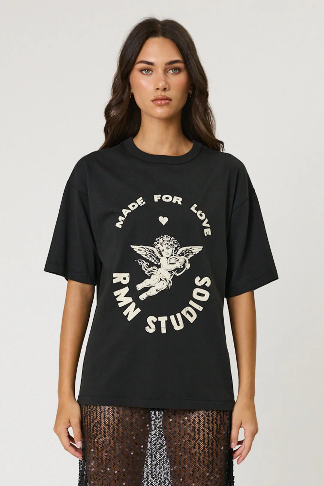 Remain - Lovestruck Tee - Washed Black