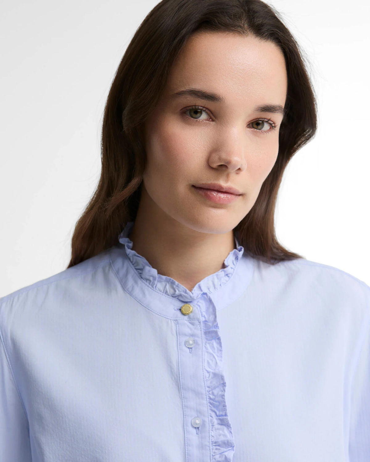 BARBOUR - ANTOINETTE SHIRT - PALE BLUE