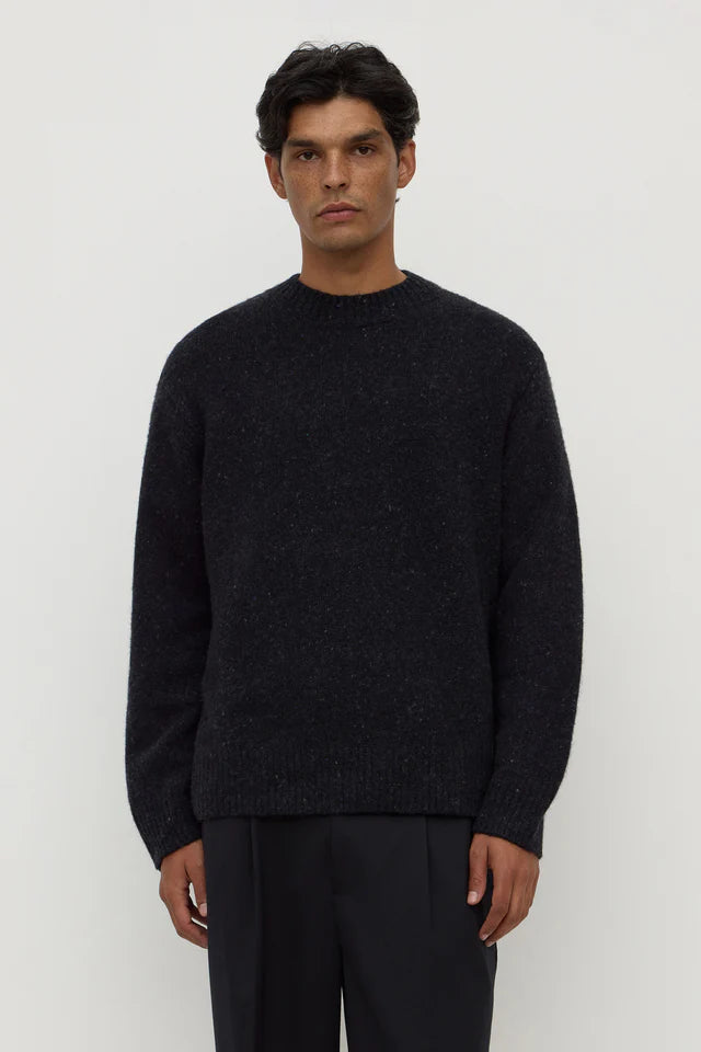 Assembly Label - Lief Wool Blend Knit - Black