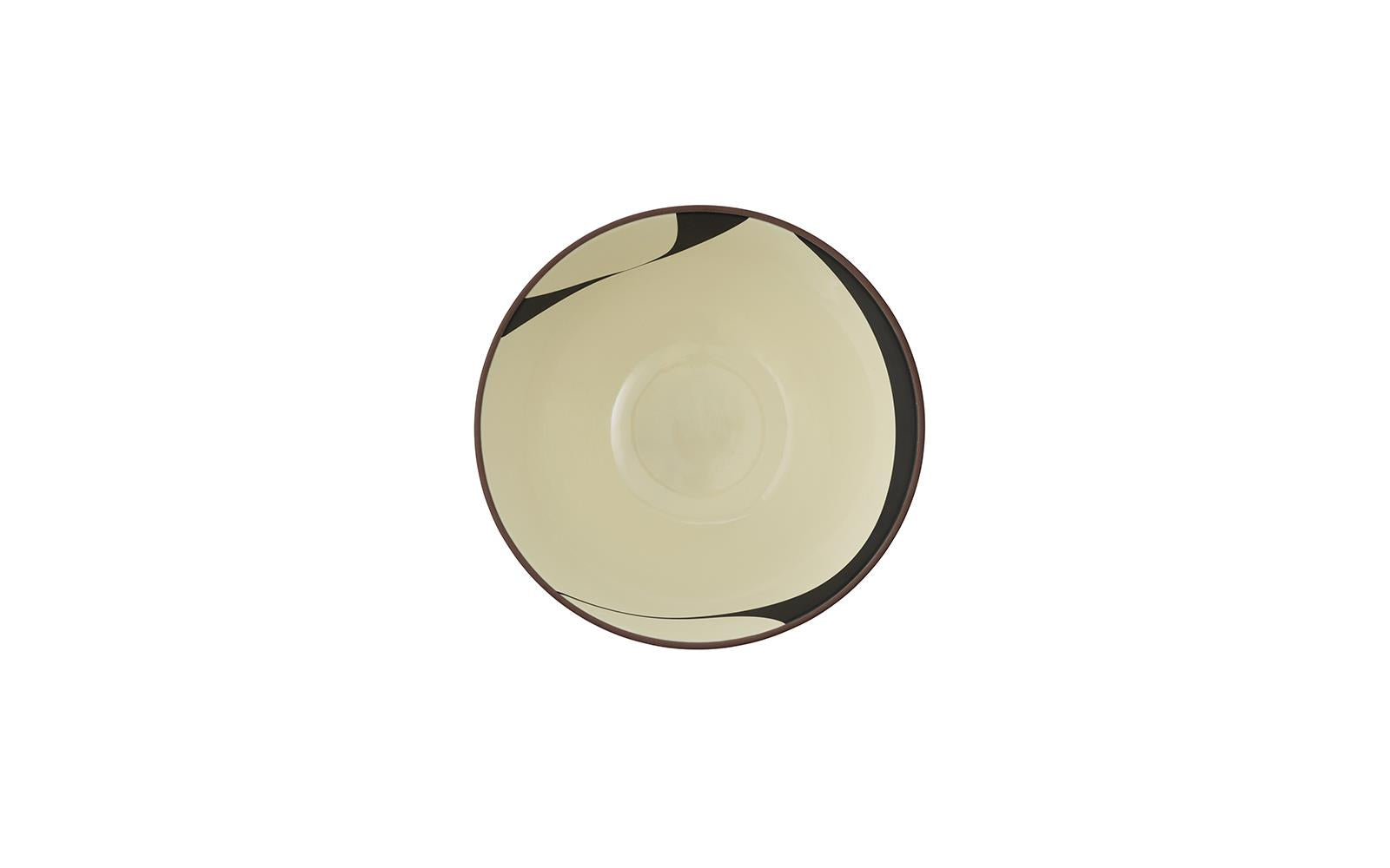 Normann Copenhagen - Line Bowl 15cm - Black/cream