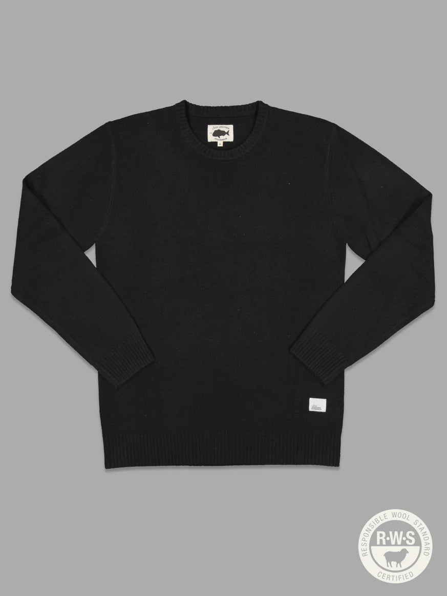 Just Another Fisherman - Merino Sea Crew - Black