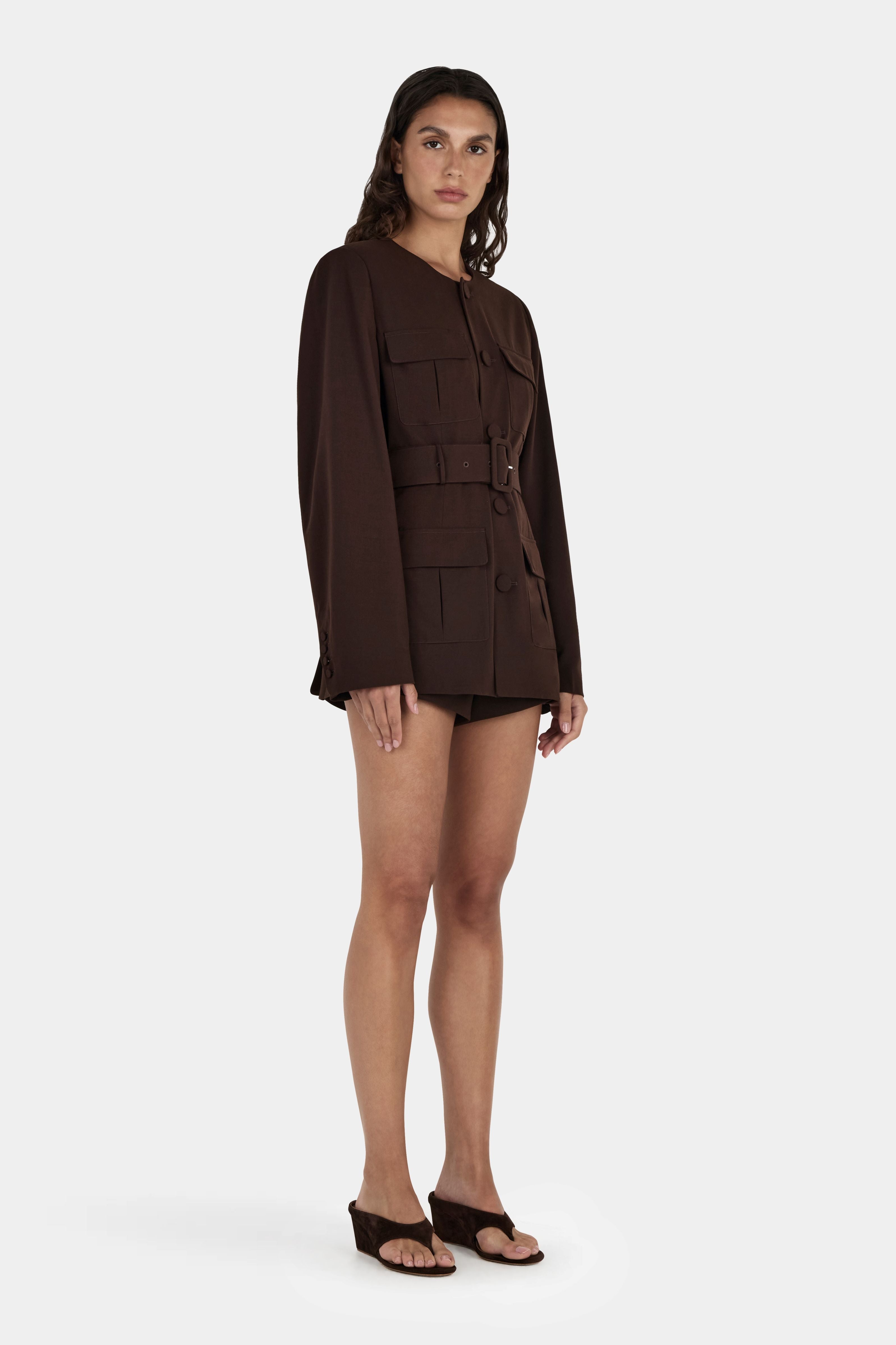Hansen & Gretel - Micheal Blazer - Chocolate