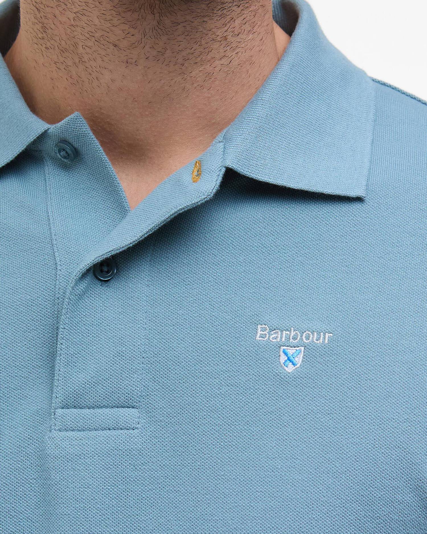 Barbour - Original Sports Tailored Polo Shirt - Lead
