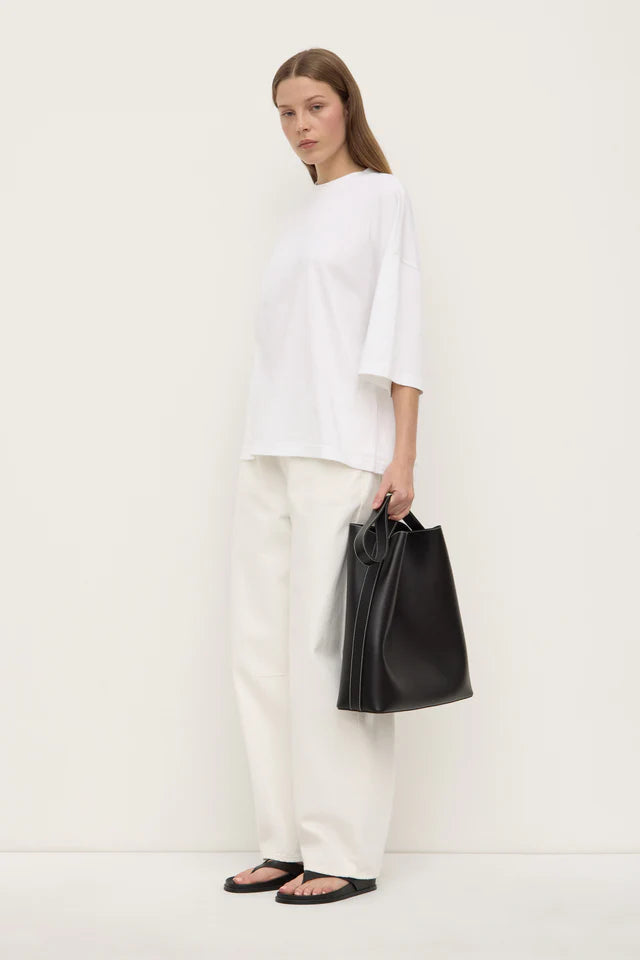 Assembly Label - Max Oversized Tee - White