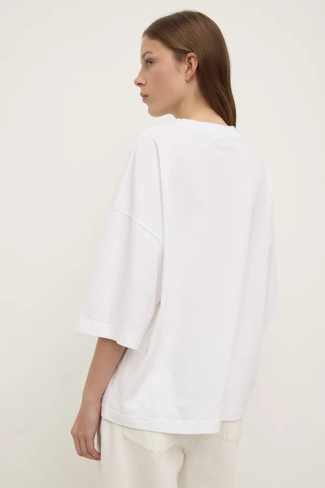 Assembly Label - Max Oversized Tee - White