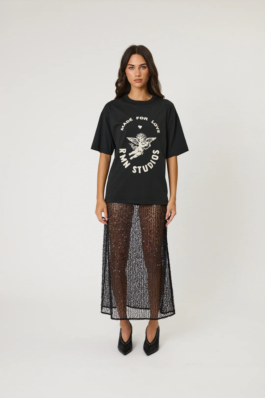 Remain - Lovestruck Tee - Washed Black