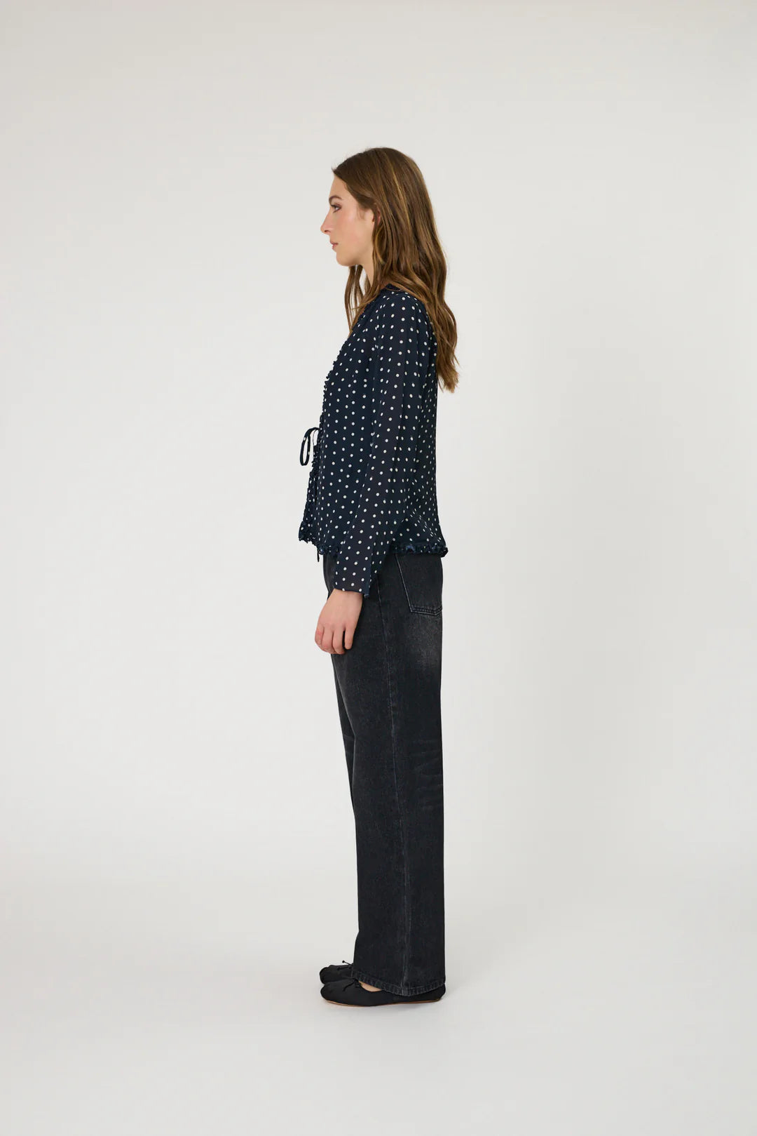 Remain - Adina Top - Indigo Spot