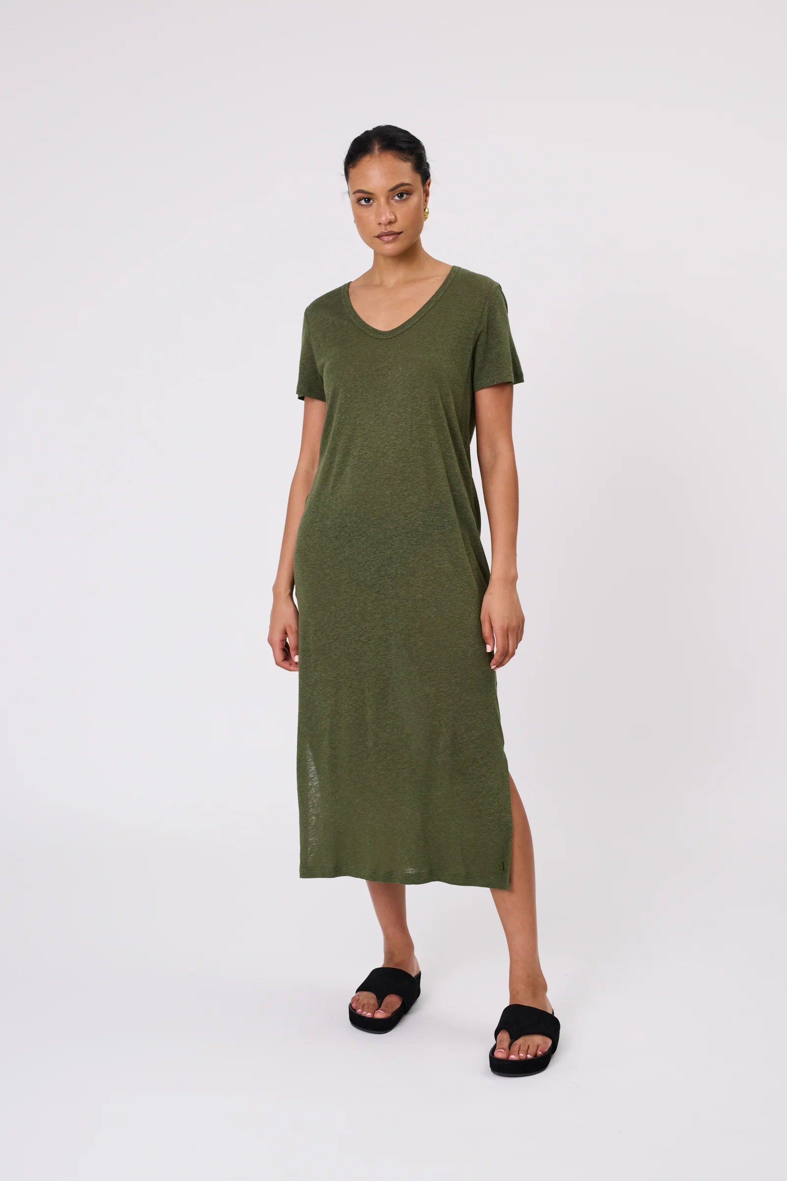 Malow - Noto T-Shirt Dress - Cypress