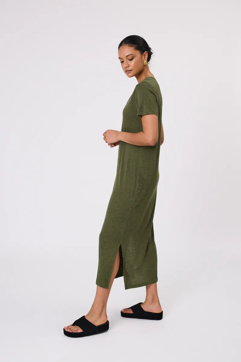 Malow - Noto T-Shirt Dress - Cypress