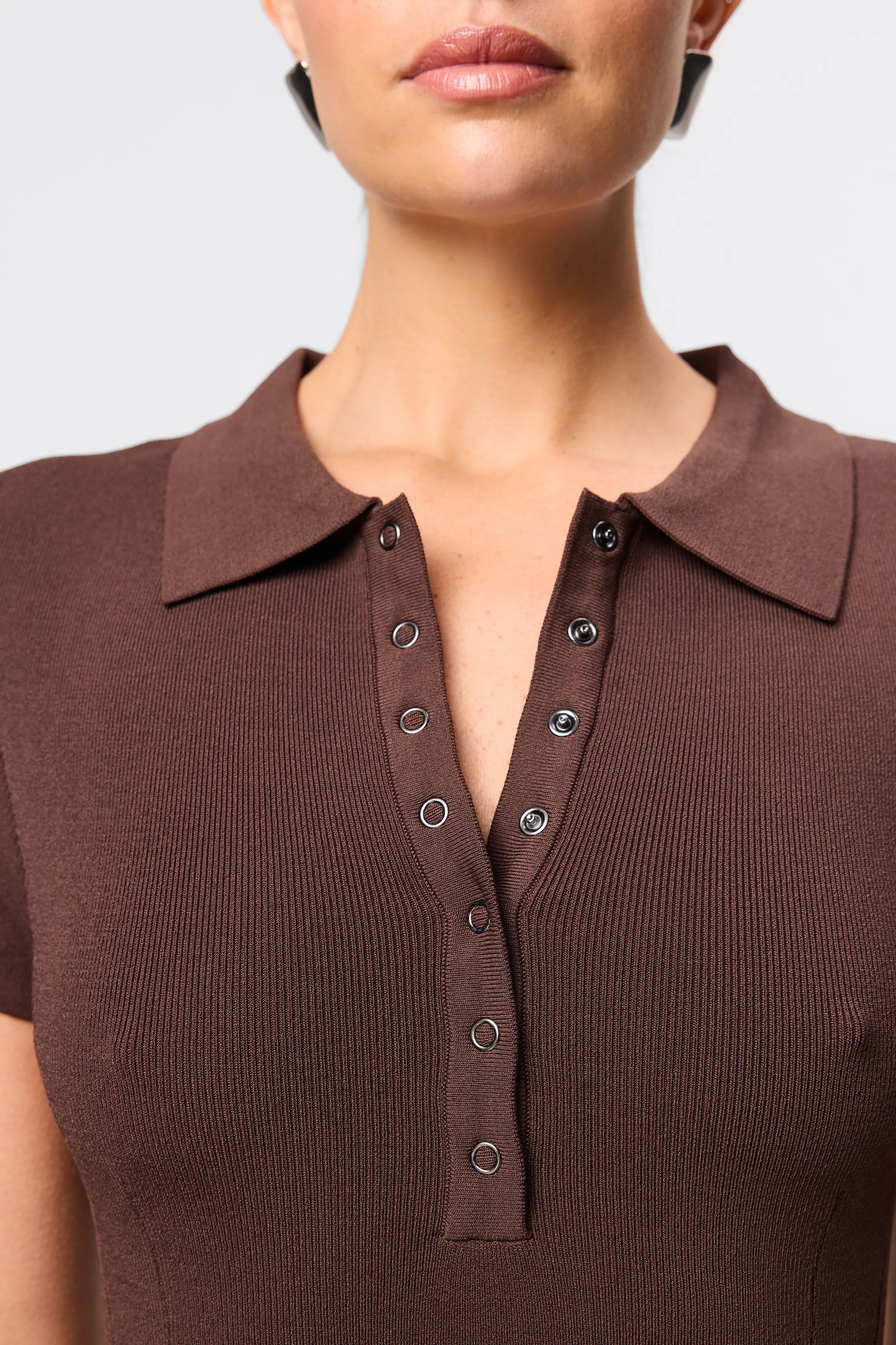 Mossman - Petra Midi Dress - Chocolate