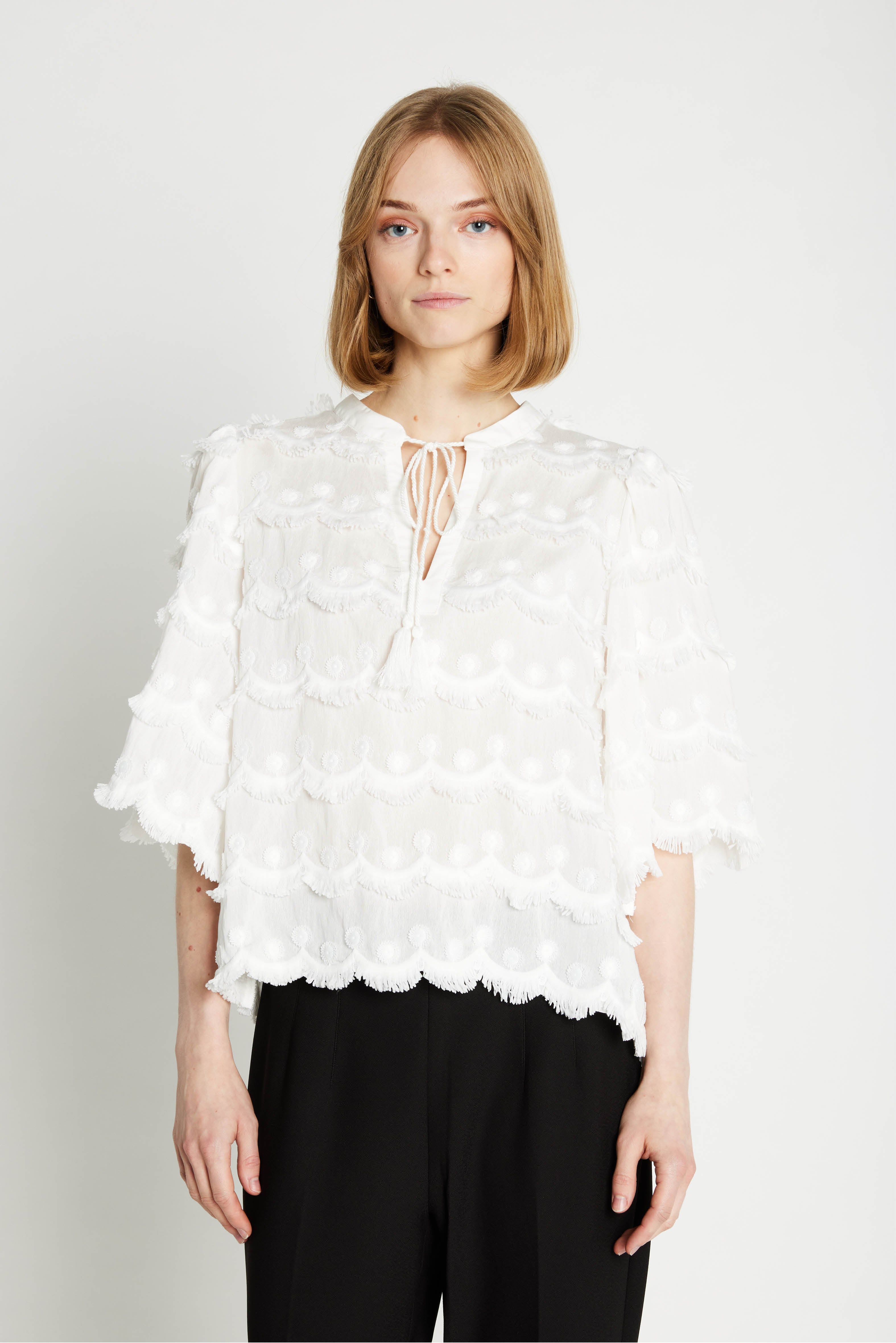 Rue de Femme - Fiorella Blouse - Off White