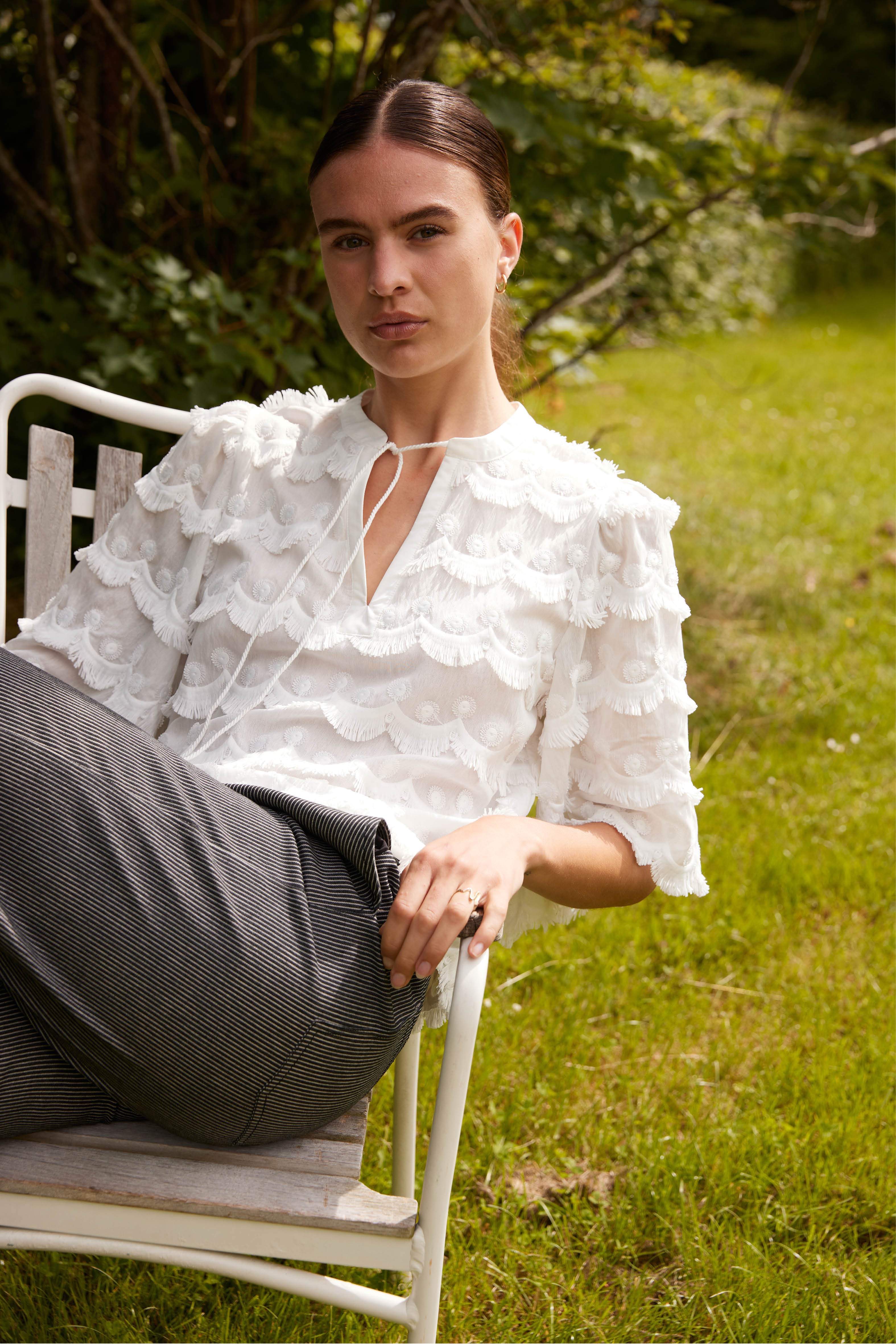Rue de Femme - Fiorella Blouse - Off White