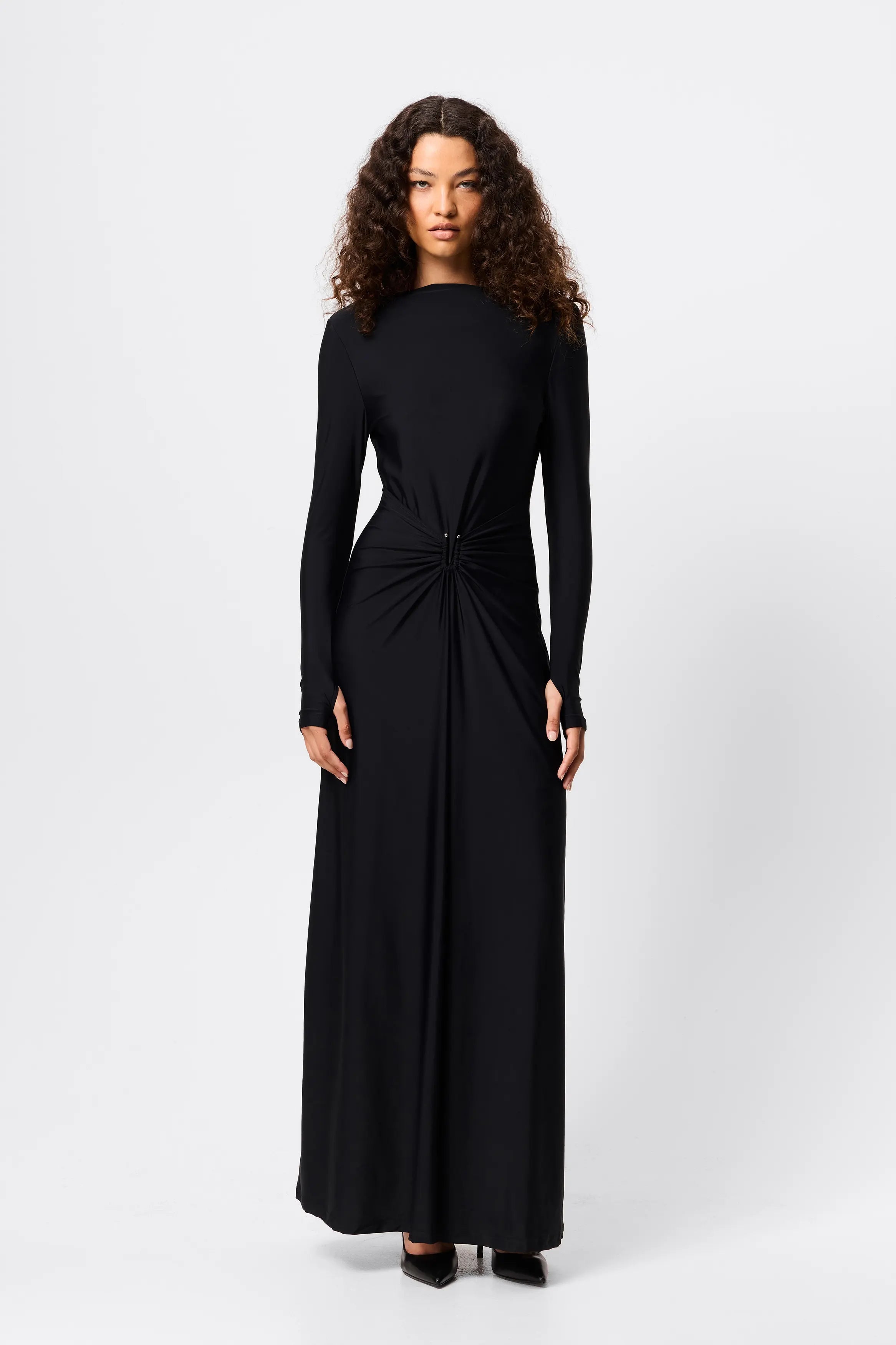 Mossman - Regal Maxi Dress - Black