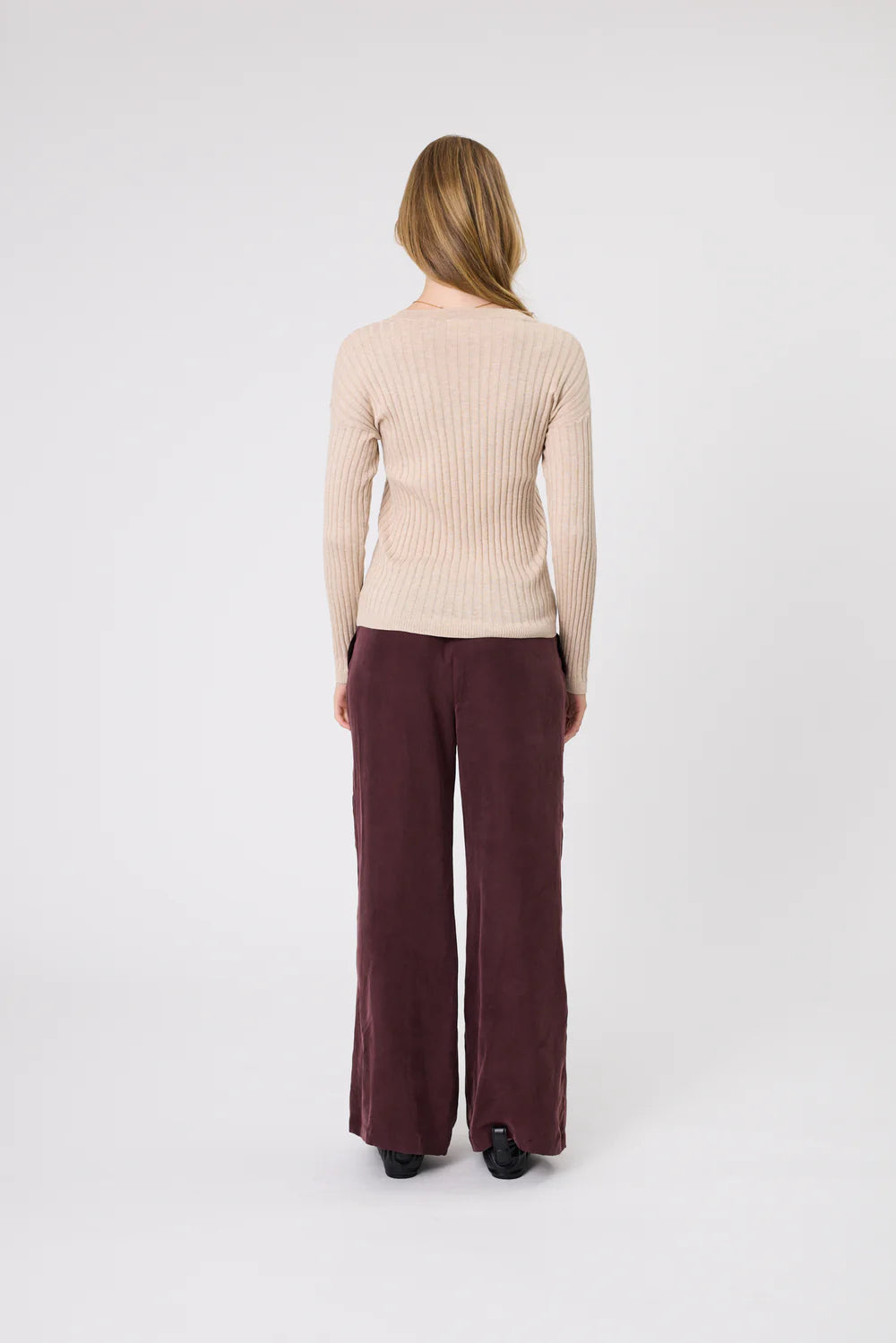 Marlow - Reign Long Sleeve Knit - Wheat