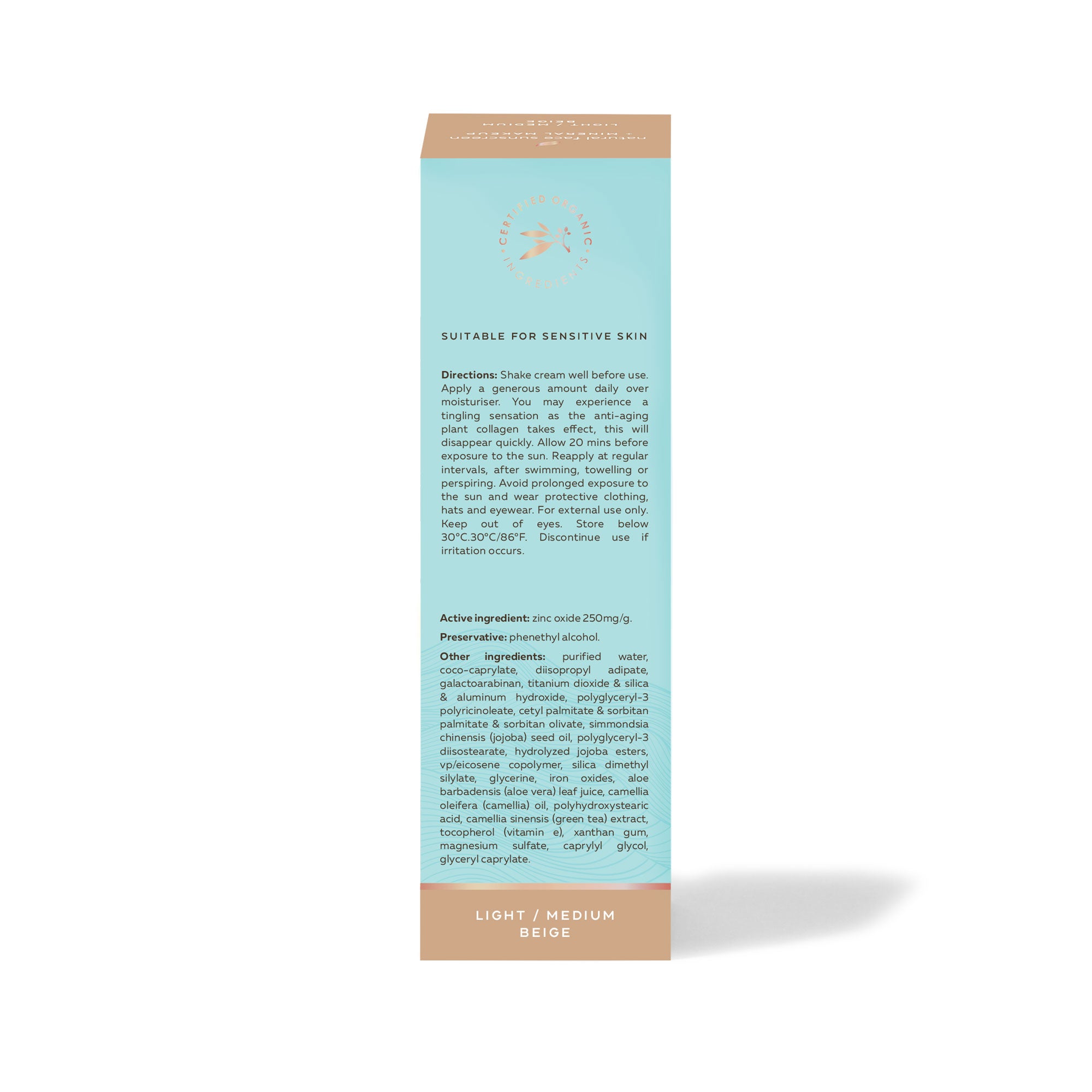 WOTNOT Natural Face Sunscreen + Serum, BB Cream & Mineral Makeup