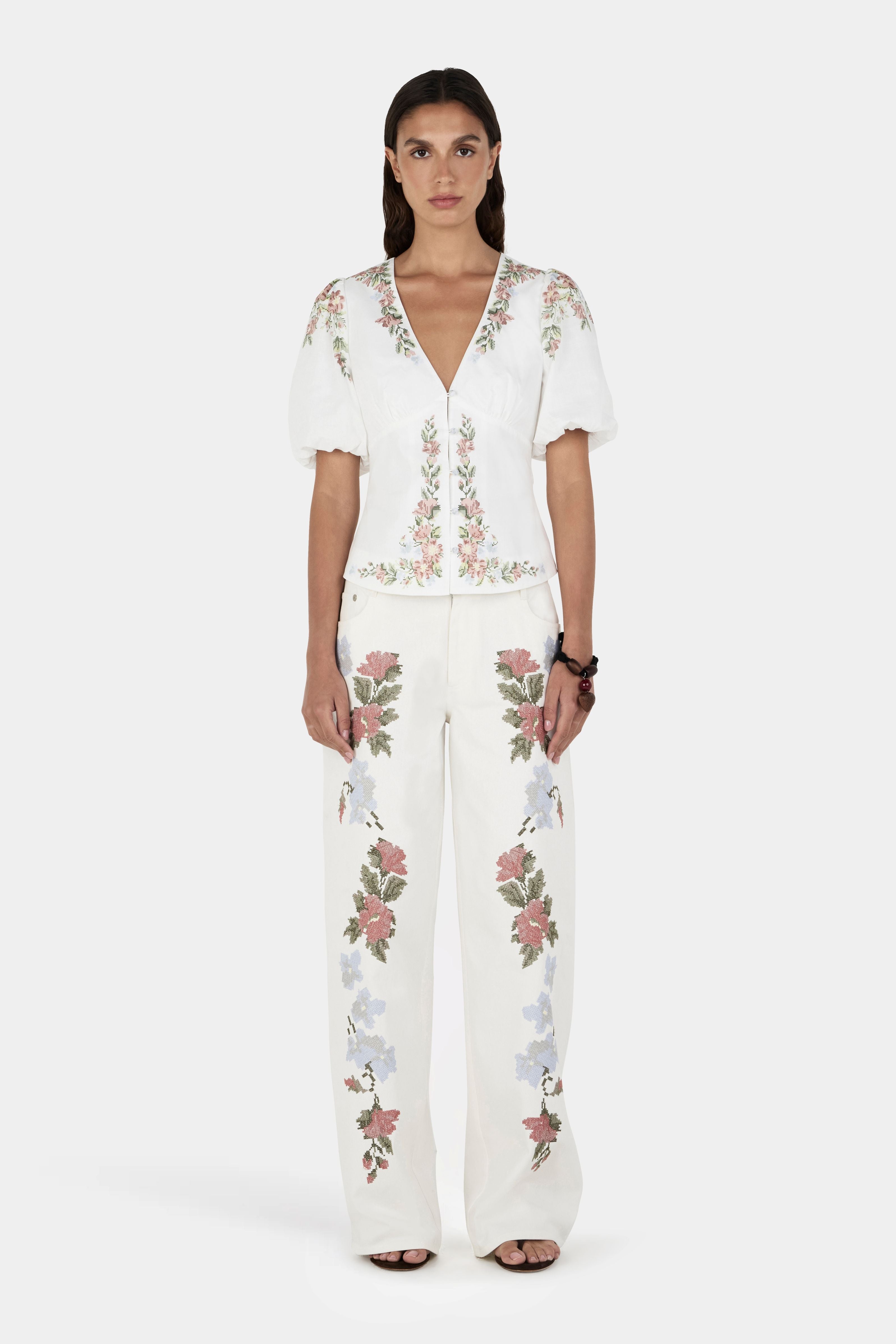 Hansen & Gretel - Scout Embroidered Pants