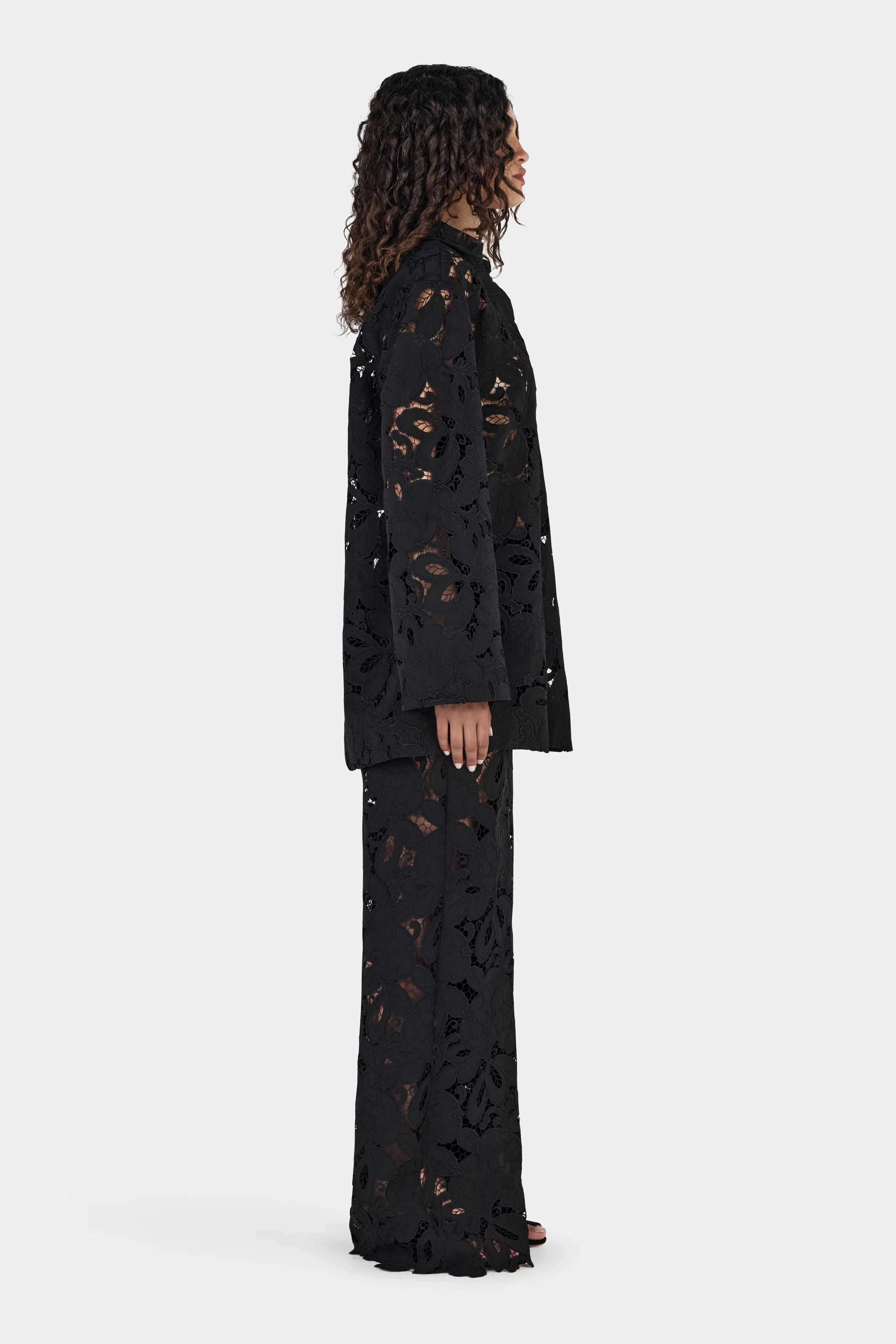 Hansen & Gretel - Silla Lace Top - Black