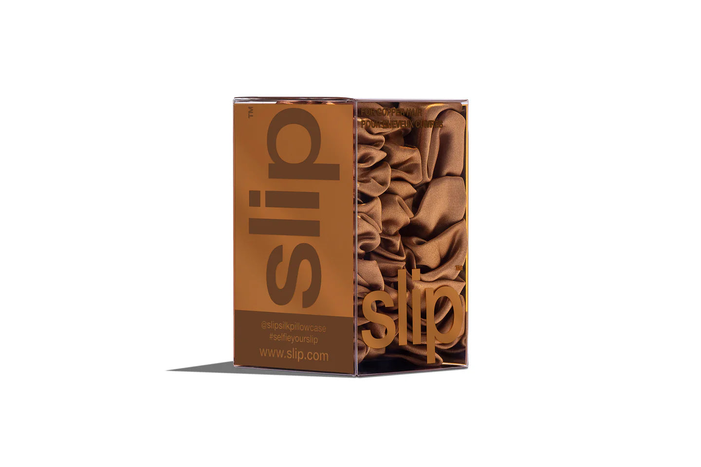 Slip - BACK TO BASICS BLACK MIDI/LARGE SCRUNCHIE SET