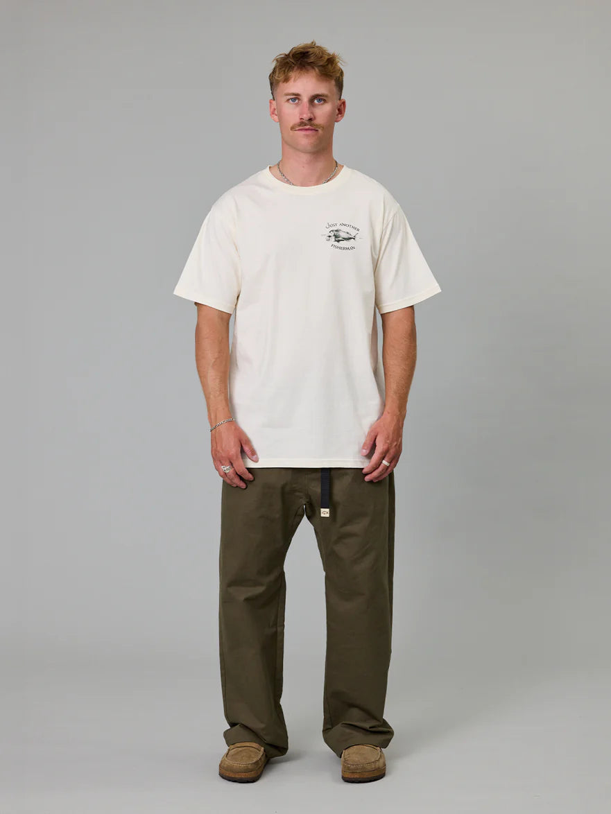 Just Another Fisherman - Snapper Sea Tee - Antique White