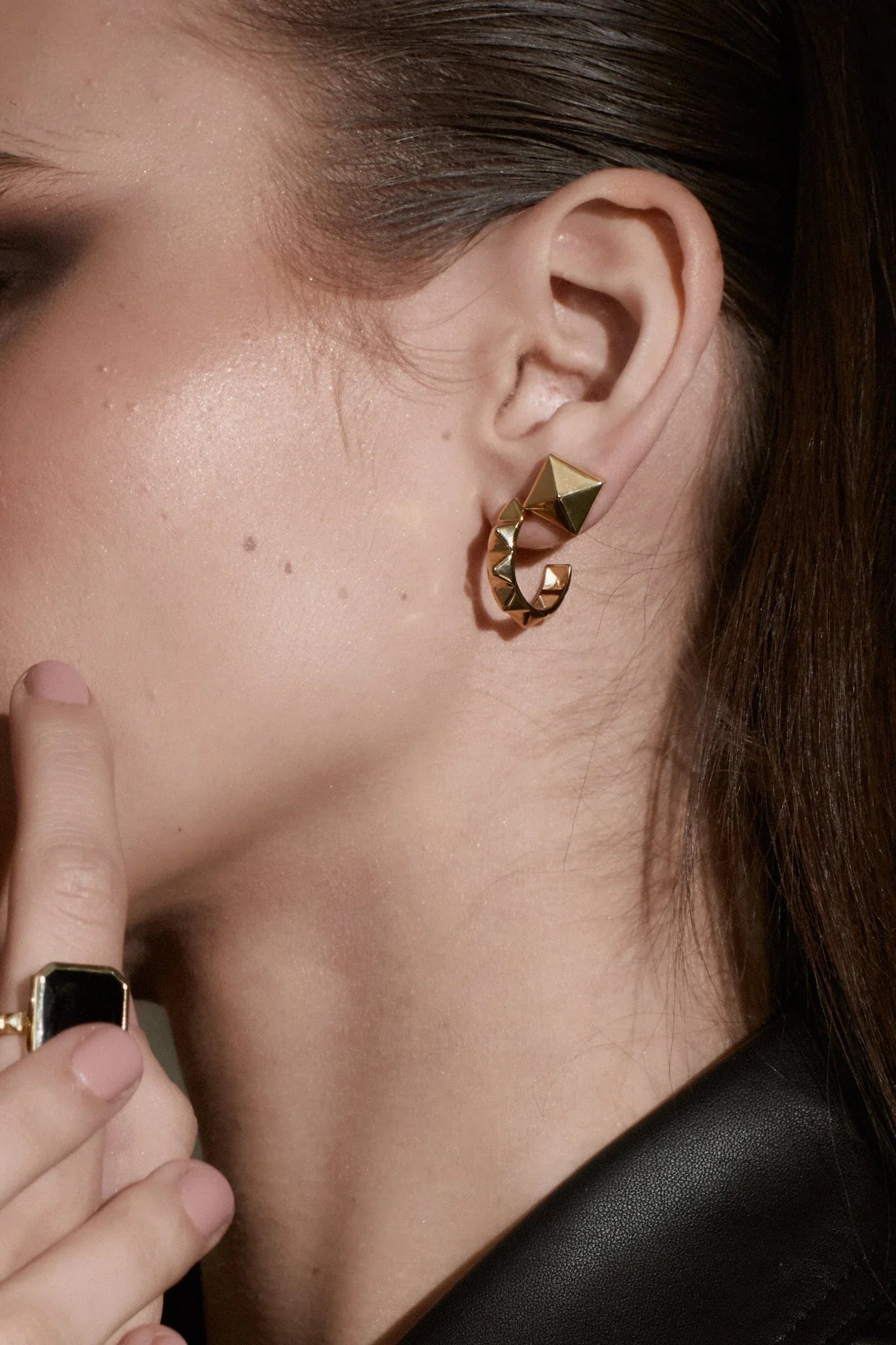 SILK & STEEL - OLYMPIA STUDS