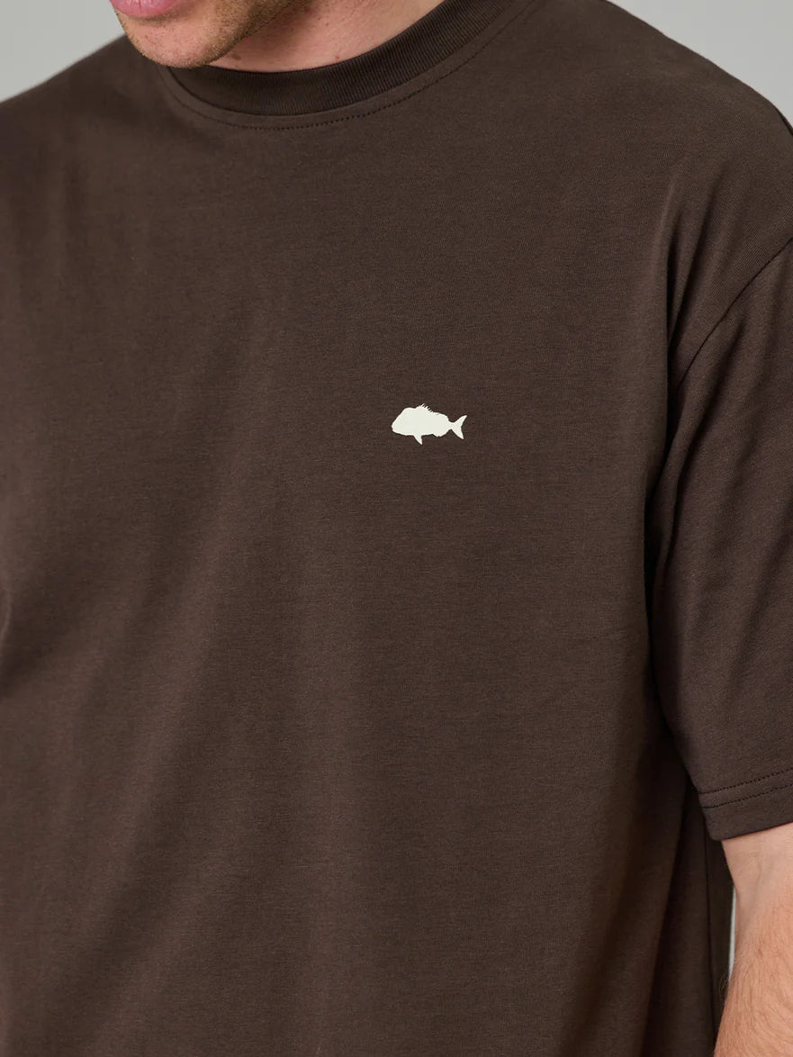 Just Another Fisherman - Stamp Sea Tee - Earth