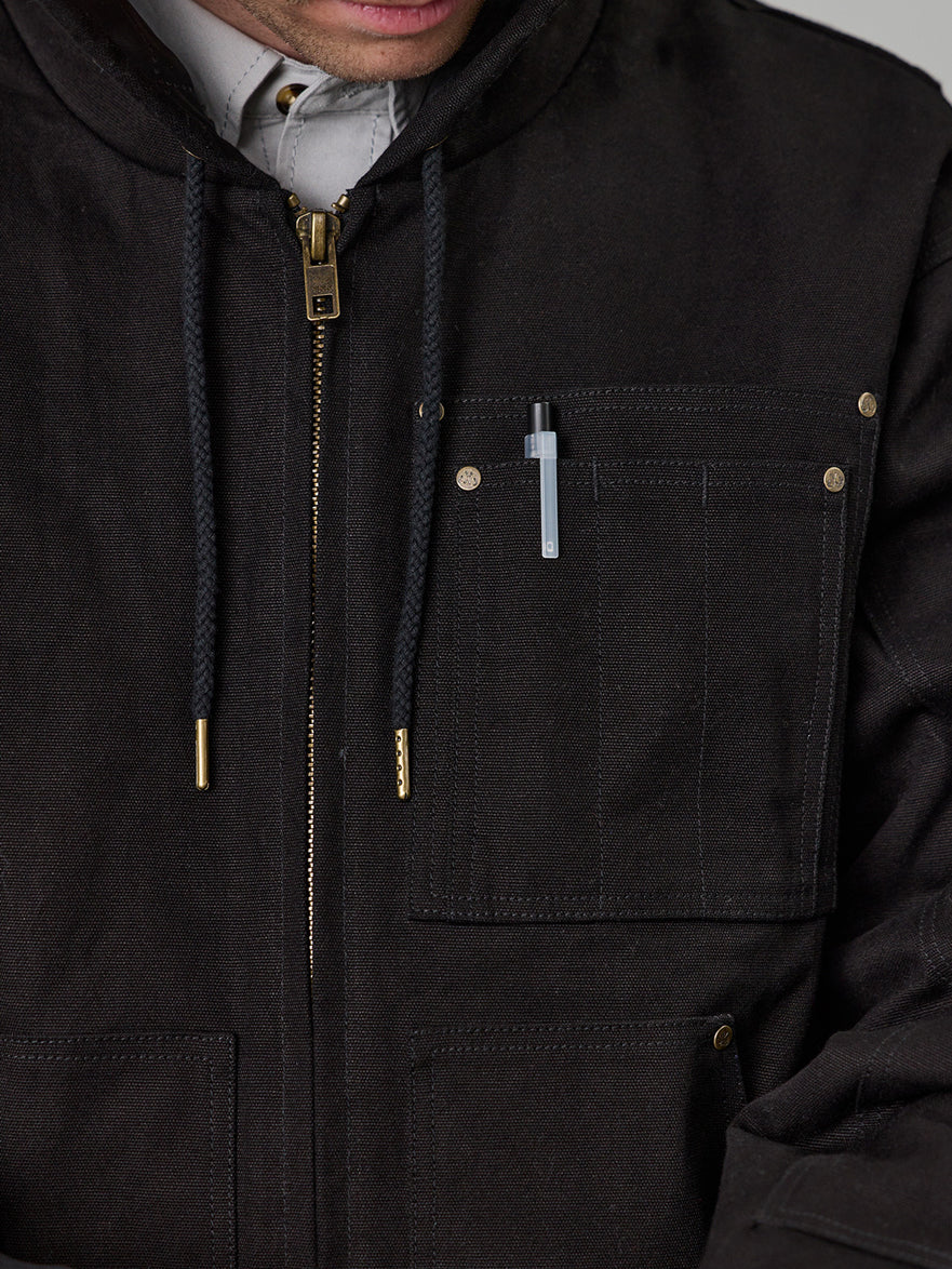 Just Another Fisherman - Staten Bomber Jacket - Black