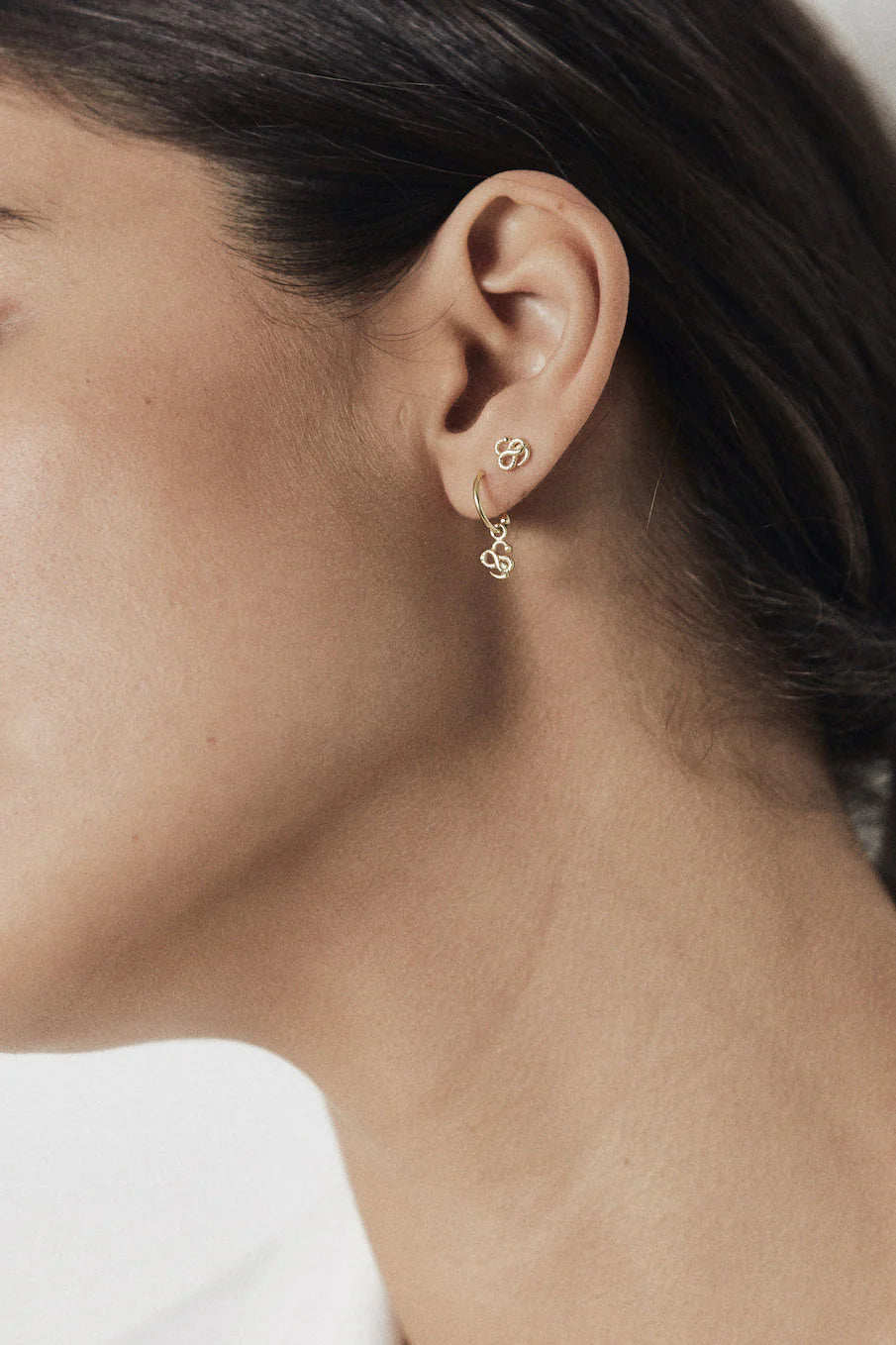 Silk & Steel - Serpent Hoops