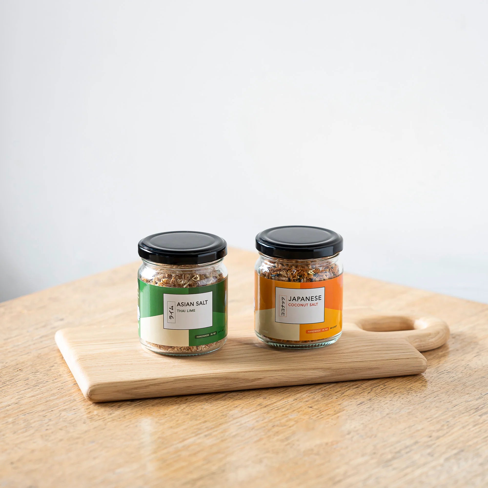 Naibu - Japanese Coconut Salt & Asian Thai Lime Salt Set