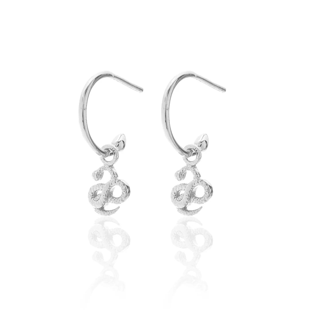 Silk & Steel - Serpent Hoops