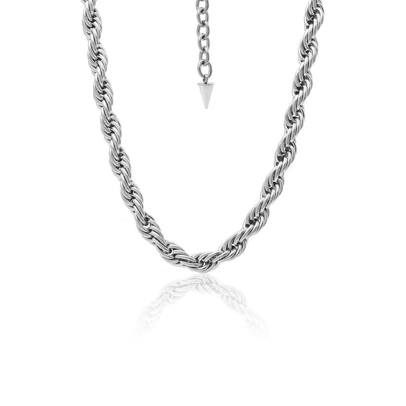 Silk & Steel - Eclipse Necklace - Silver