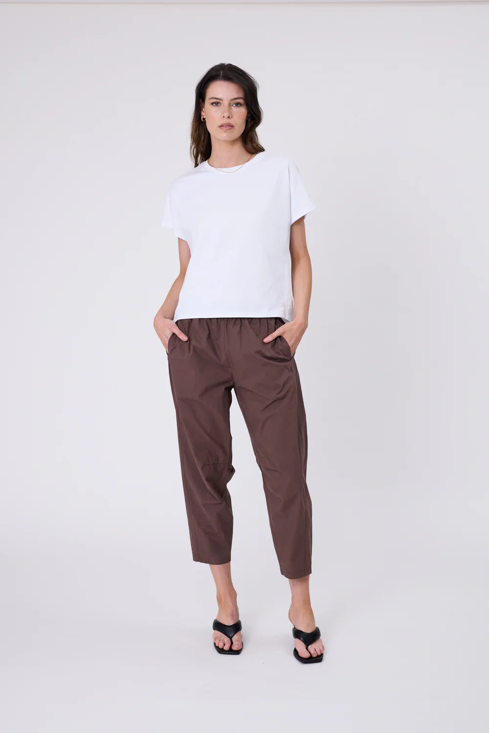 Marlow - Silo Pant - Carob