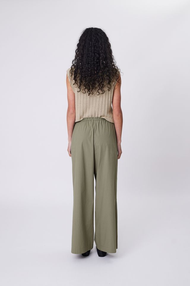 Marlow - Cascade Wide Leg Pant - Laurel