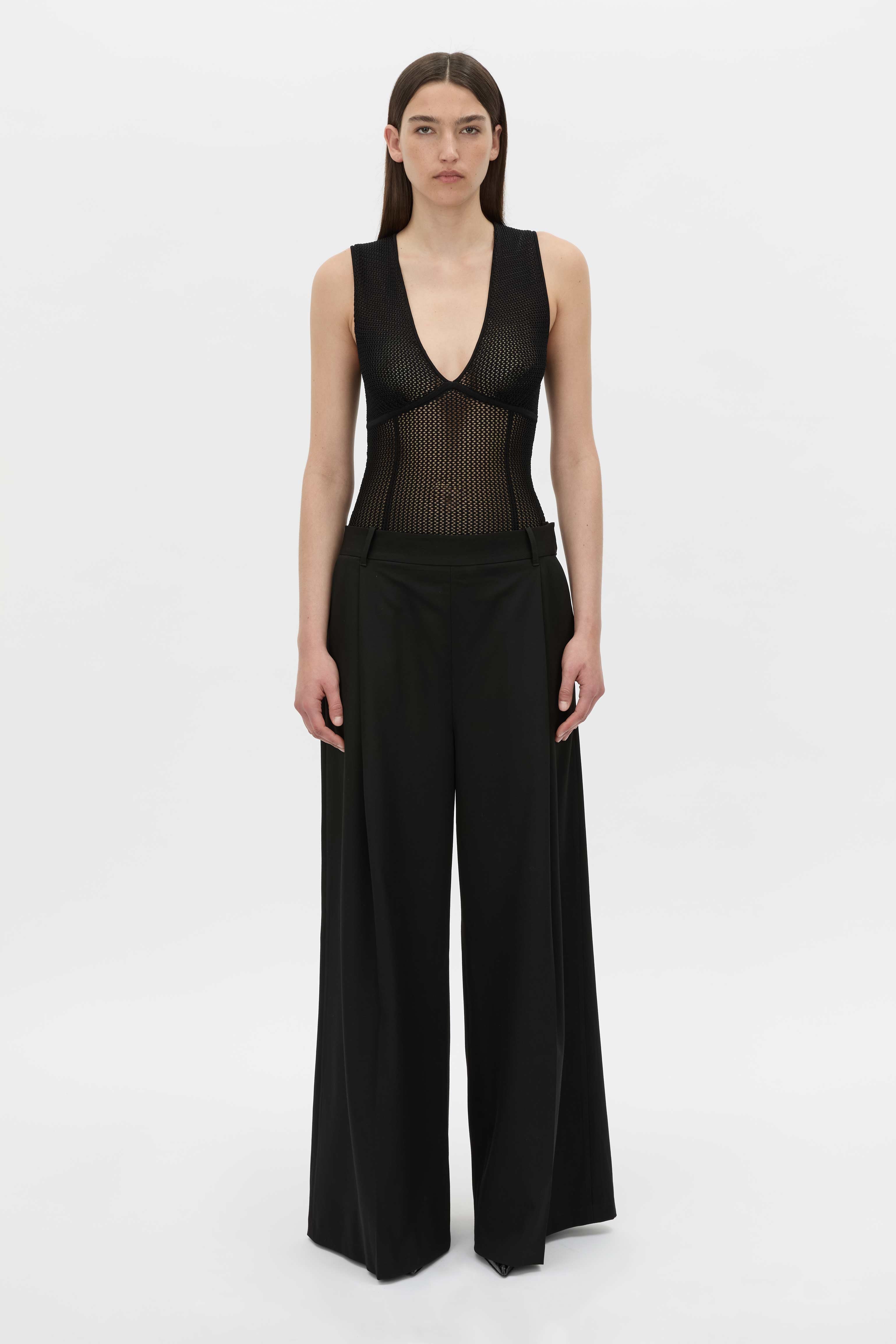 Camilla & Marc - Elandra Textured Bodysuit - Black
