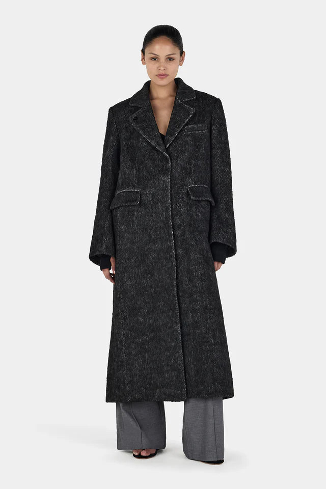 Hansen & Gretel - Valerie Coat - Charcoal