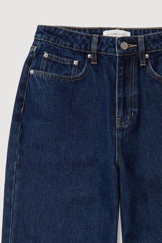 Assembly Label - Vintage Straight Jean - Heritage Blue