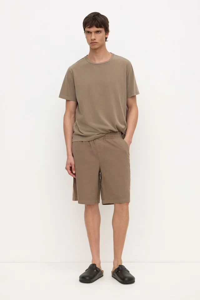 ASSEMBLY LABEL - WALLACE RIPSTOP SHORT - DARK SAND