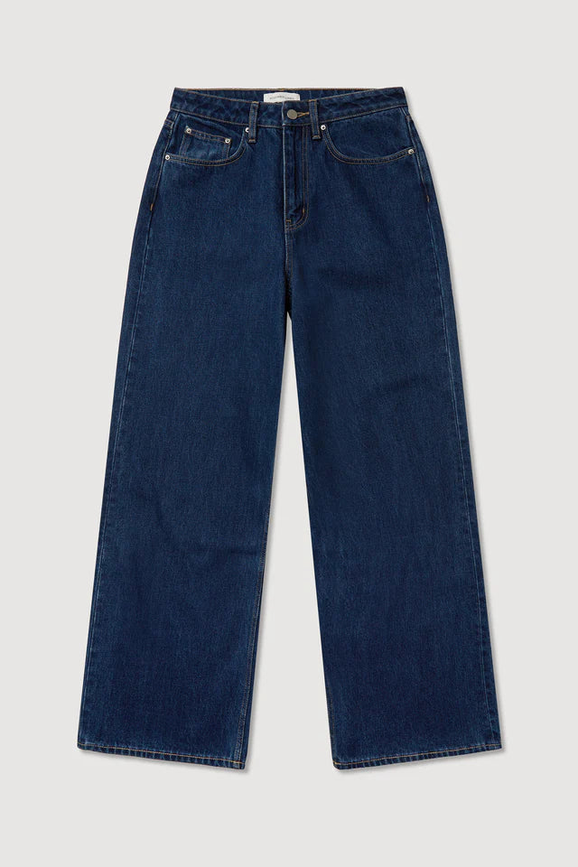 Assembly Label - Wide Leg Jean - Heritage Blue