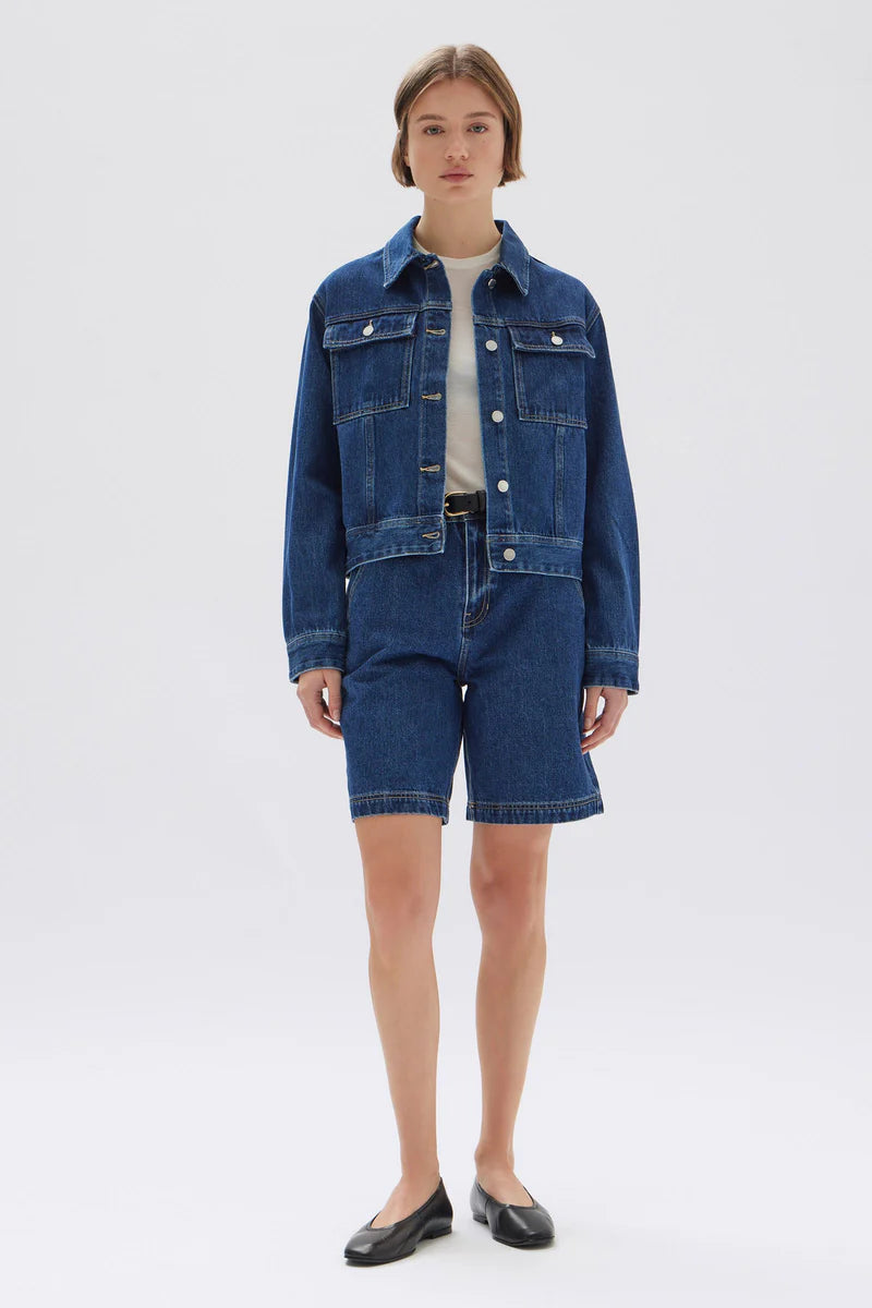 Assembly label denim jacket sale
