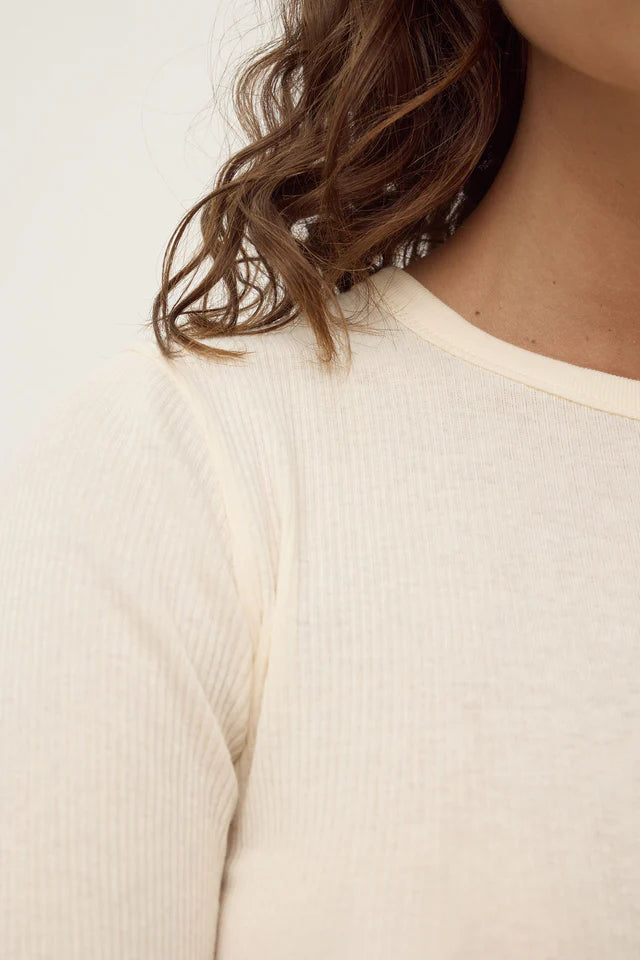 Assembly Label - Zali Long Sleeve Tee - Cream